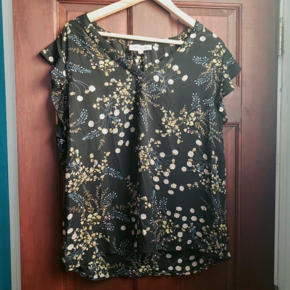 Philosophy Floral Blouse, Size L